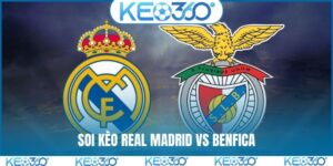 Soi kèo Real Madrid vs Benfica, 03h00, 26/2, Play-off C1