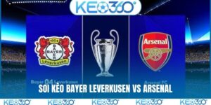 Soi kèo Bayer Leverkusen vs Arsenal, 0h45, 12/2, C1 châu Âu