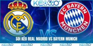 Soi kèo Real Madrid vs Bayern Munich, 2h00, 8/4, tứ kết C1
